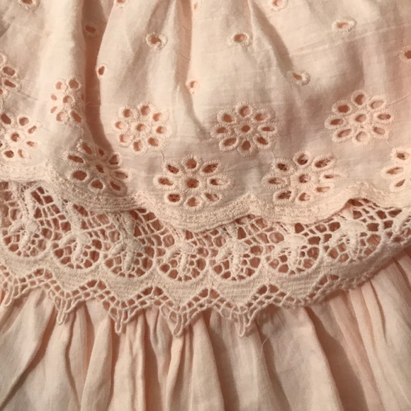 American Eagle Light pink strapless top - Picture 2 of 2